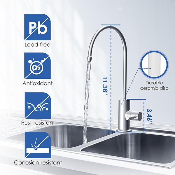Waterdrop Filter Faucet for Reverse Osmosis Water Filtration System (WD-G2FCT)